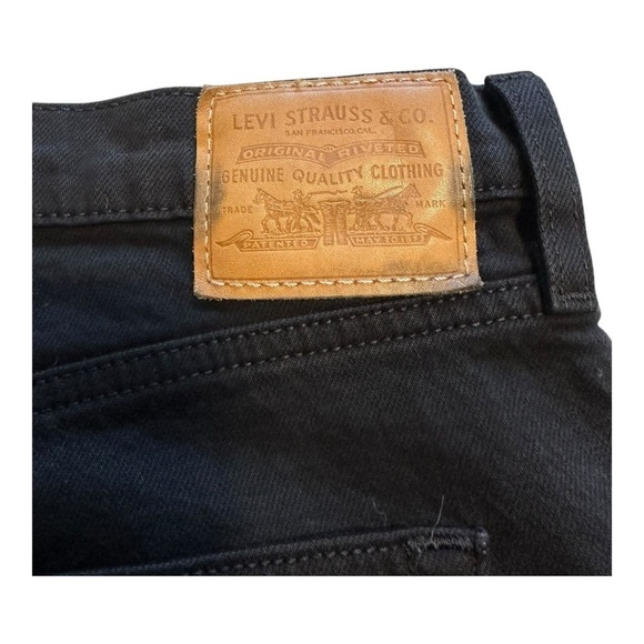 Levi’s Women’s Button Fly Ribcage Straight Ankle Jeans - Size 34 - Picture 12 of 15